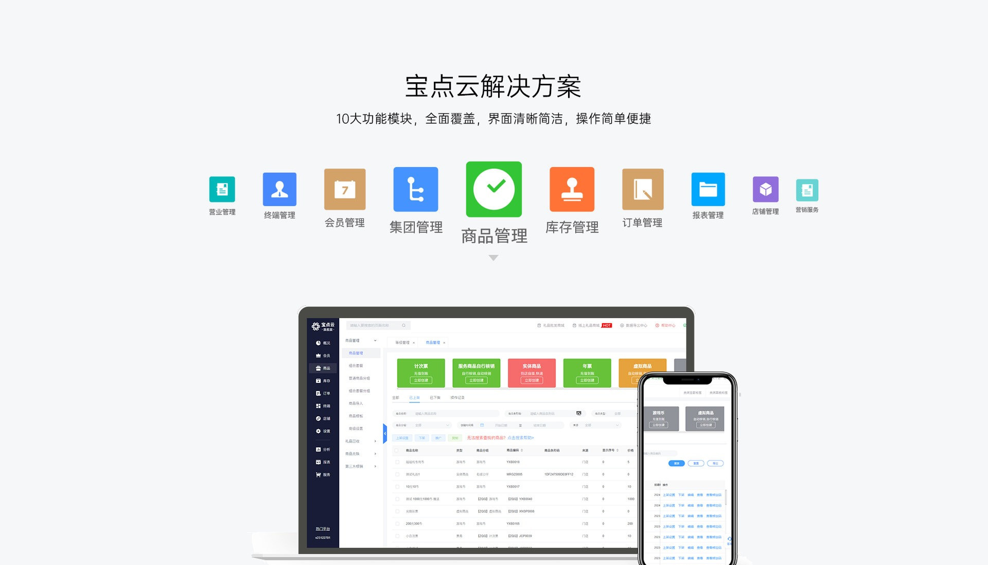 商品管理